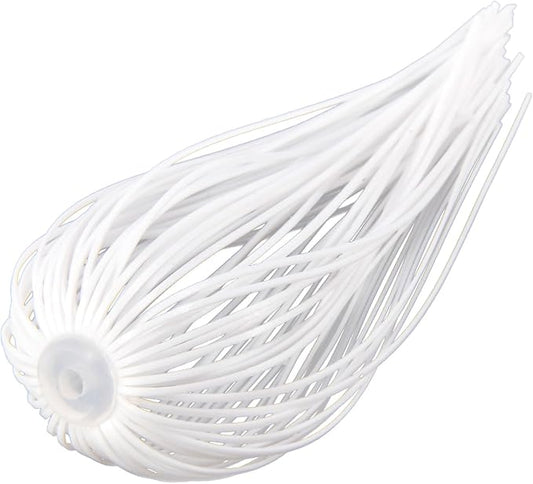 Dr.Fish 15 Pack Replacement Jig Skirts 88-Strands Silicone Fishing Umbrella Skirts Quick Change for Spinnerbaits Bass Jig Lures Making Accessories