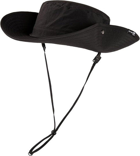 TOP-EX Men's Wide Brim Sun Hat UPF 50+ Waterproof, Packable Breathable Mesh Boonie Bucket Cap for Hiking Fishing Safari