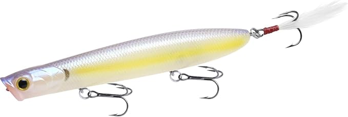 LUCKY CRAFT Gunfish 117 Freshwater Fishing Lures, Top Water Fishing Gear for Trout and Bass Fish, Spooks Cupped Mouth Walker, Long Casting Treble Hooks, Fish Accessories for Tackle Box