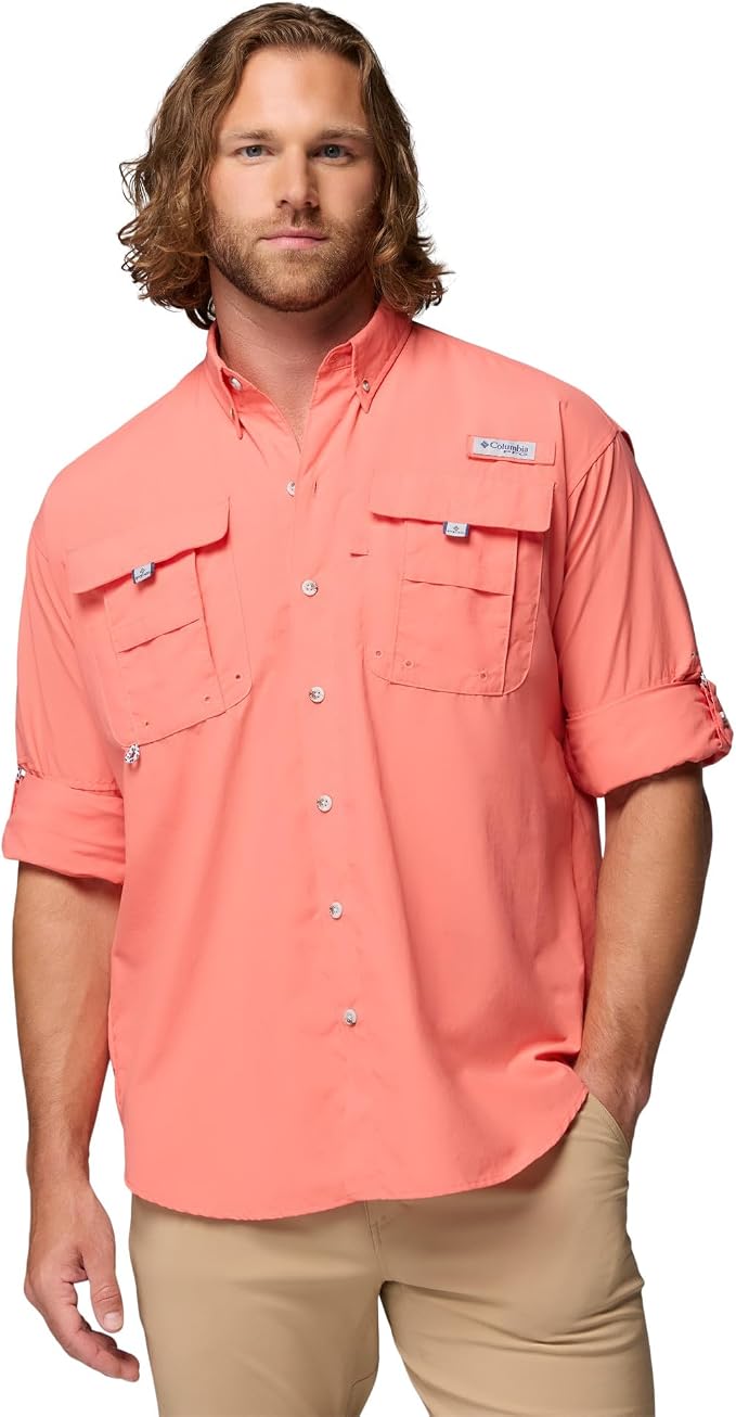 Columbia Men's PFG Bahama II Long Sleeve Fishing Shirt