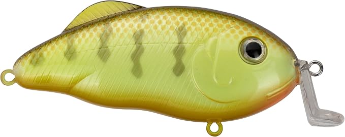 Strike King Hybrid Hunter Crankbait Fishing Lure, 1 oz, Reflective 3D Eyes
