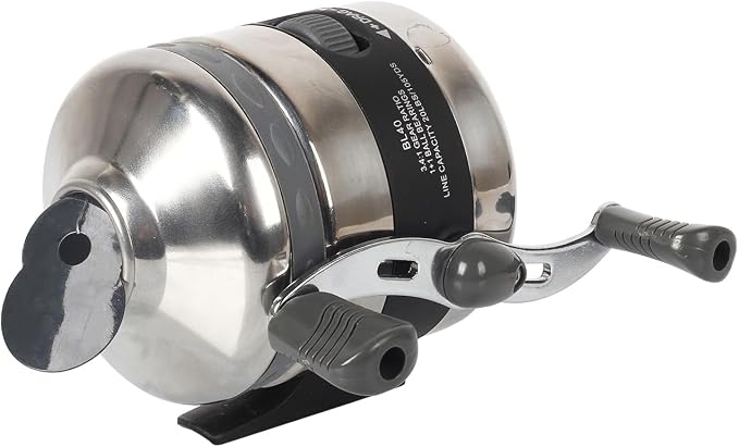 Bowfishing Reel with Fishing Reel Seat Left and Right Reversible Handle,for Compound Bow and Recurve Bow