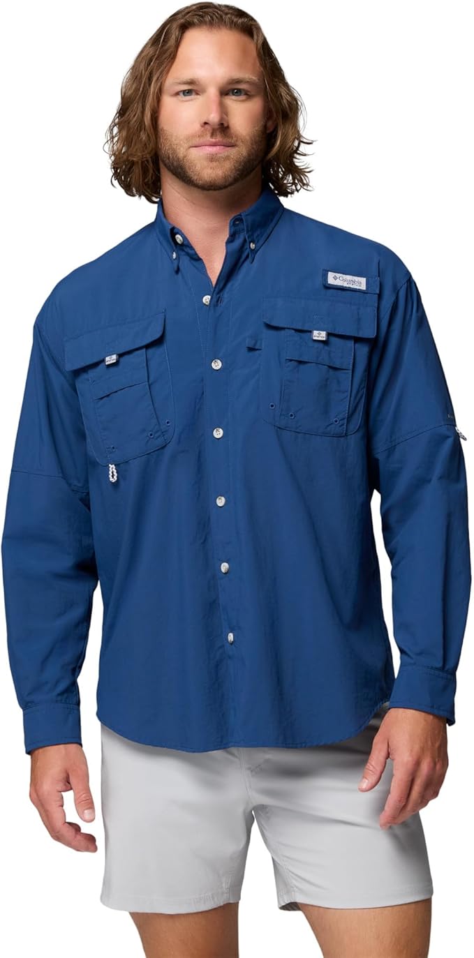 Columbia Men's PFG Bahama II Long Sleeve Fishing Shirt