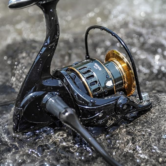 Spinning Fishing Reel 22 LBs Max Drag with 5.2:1 High Speed Ultra Smooth Powerful for Freshwater Saltwater Fishing