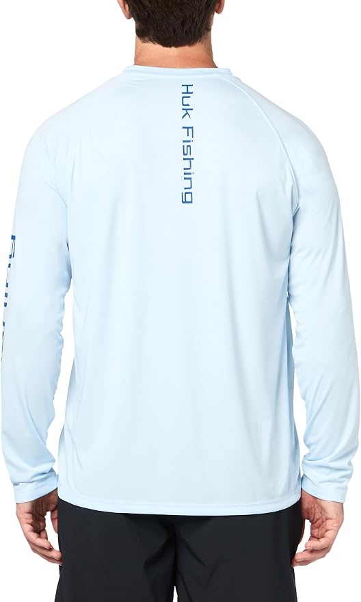 HUK Men's Pursuit Vented Long Sleeve Fishing Shirt (+30 UPF)