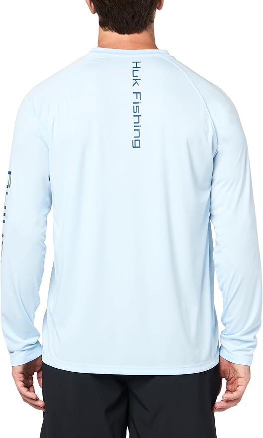 HUK Men's Pursuit Vented Long Sleeve Fishing Shirt (+30 UPF)