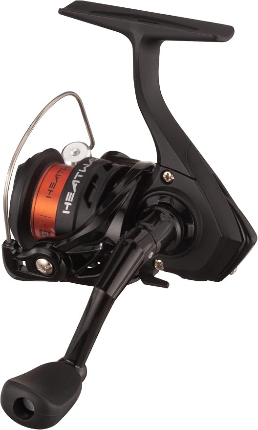 13 Fishing - Heatwave - Ice Fishing Spinning Reel - HW4-CP, Black