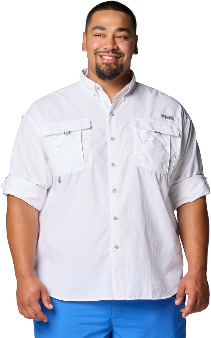 Columbia Men's PFG Bahama II Long Sleeve Fishing Shirt