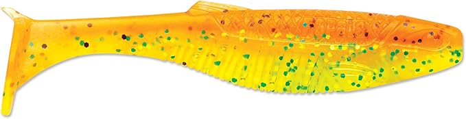 Rapala CrushCity Mayor Soft Plastic Paddle Tail Swimbait, Strong Kicking Action for Swim Jigs & Underspins, Bass, Redfish, Trout, Snook, Walleye & More