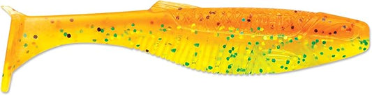 Rapala CrushCity Mayor Soft Plastic Paddle Tail Swimbait, Strong Kicking Action for Swim Jigs & Underspins, Bass, Redfish, Trout, Snook, Walleye & More