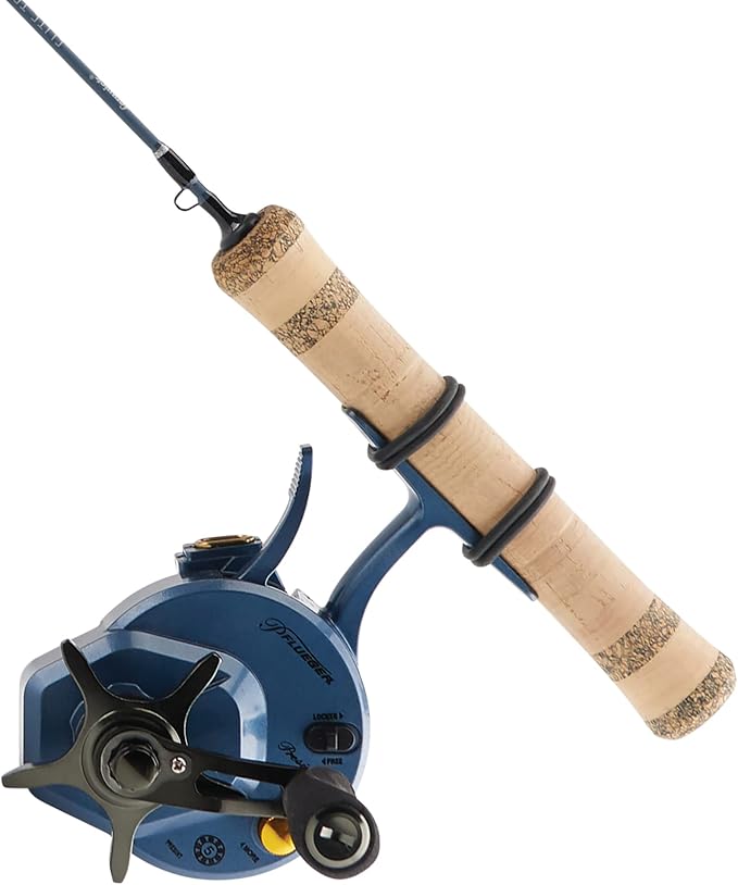 Pflueger President Inline Ice Fishing Reel