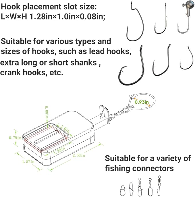 Fishing Knot Tying Tool-3pcs/pack-Tie Fishing Knots Safely and Easily-Protect from Fish Hook-Fun Gadget for Anglers-Fishing Accessory for Beginner-Storage Fish Hook Safely
