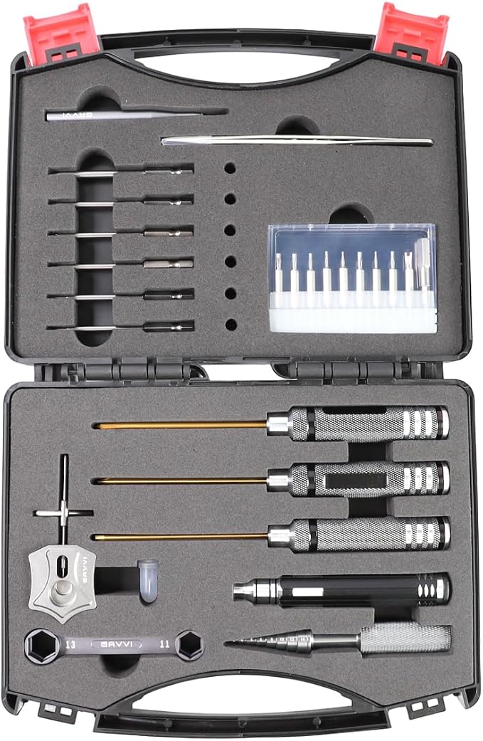 Fishing Reel Maintenance Kit, Replacement for Shimano Penn Daiwa Abu Garcia Lew‘s Spinning & Baitcasting Reels, Complete Repair Tool Set with Wrench, Bearing Pusher & Case