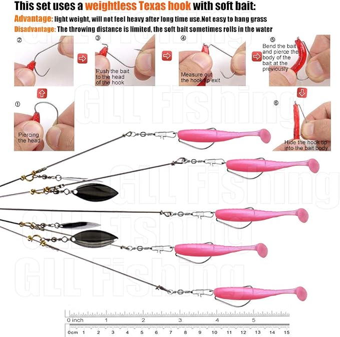 5 Arms Alabama Rig Fishing Lure, Umbrella Rig with Spinner for Striper, A-Rig for Boat Trolling Frashwater/Saltwater, with Soft Swimbait and Hooks for Bass Crappie Walleye Pickerel Trout Perch