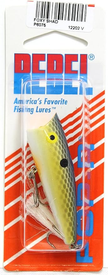 Rebel Lures Pop-R Topwater Popper Fishing Lure