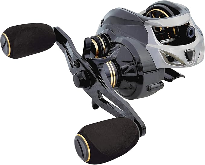 FISHDROPS Baitcasting Reels, 17+1BB Magnetic/Centrifugal Brake Systems Baitcaster Reel, High-Speed Gear Ratio 7.0 Ultra Smooth Low Profile Baitcast Fishing Reel