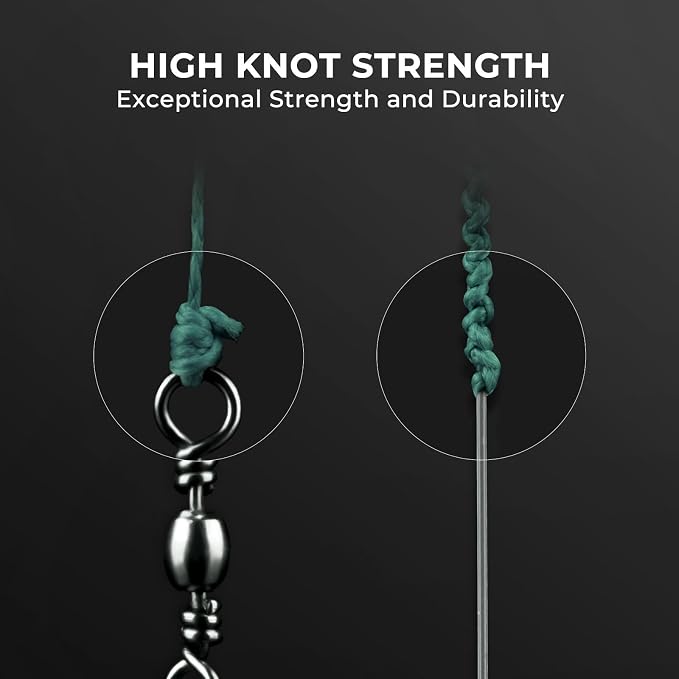 KastKing Superpower ColorShield Braided Fishing Line - Colorfast Braided Line, 100% Solution Dyed UHMWPE Fiber, Smooth & Strong Superline, Near Zero Stretch, Sensitive, High Abrasion Resistance