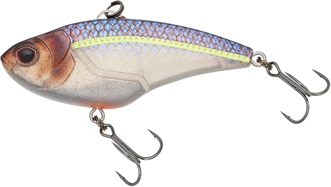 Nomad Design SWIMTREX MAX Vibrating Lipless Crankbait 1/2oz Fishing Lure - Thumping Action at Any Speed, Auto-Tune System, Sinks Level for Shallow or Deep Fishing Bait