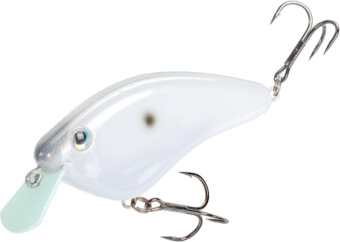 Strike King Hardliner Fishing Lure, Flat Sided Crankbait, Circuit Board Lip, Extra Tight Wobble, Size 4 Treble Hooks