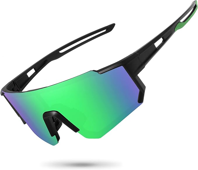 STORYCOAST Polarized Sports Sunglasses for Men Women,Driving Fishing Cycling Mountain Bike Sunglasses UV400 Protection