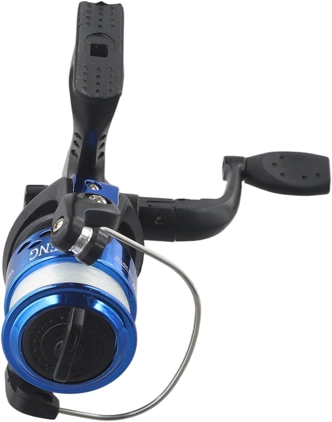 Fishing Reel with 5.2:1 Gear Ratio, Lightweight 153g Reel with Pre-spooled Line for Freshwater Saltwater, Smooth Drag System