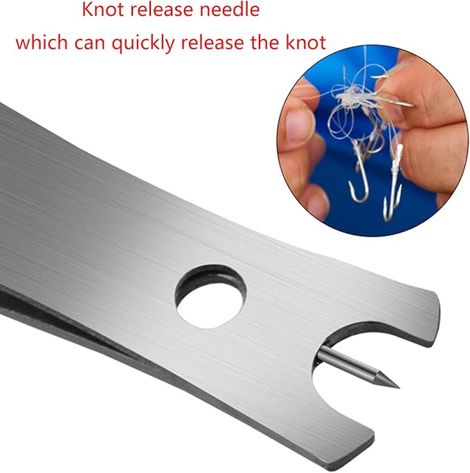 Fishing Line Cutter Wire Line Cut Scissors Fish Tackle Lure Hook Line Remover Pliers Stainless Scissors Fishing Mini Fishing Scissors Sea Wire Line Cutter Clip Stainless Steel Nipper Fishing