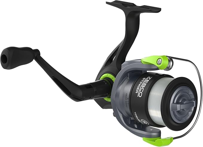 Zebco Stinger Spinning Fishing Reel, 1+1 Bearings Fishing Reel