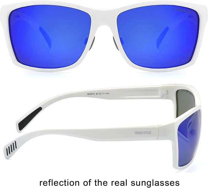 maivnz Floating Polarized Fishing Sunglasses for Men Women, Unsinkable UV400 Sports Glasses for Kayaking, Boating & Surfing