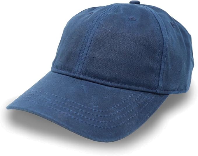 Genuine Waxed Canvas Hat – Adjustable Unstructured Cap for Men & Women, Durable, Weather-Resistant