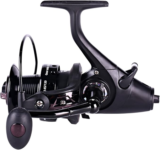 Sougayilang Spinning Fishing Reel 12+1BB Metal Body Smooth Carp Spinning Reels for Saltwater Freshwater Fishing