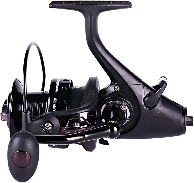 Sougayilang Spinning Fishing Reel 12+1BB Metal Body Smooth Carp Spinning Reels for Saltwater Freshwater Fishing