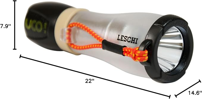 UCO Leschi Lantern, 110 Lumen Camping Lantern and Battery-Powered LED Flashlight with Dimmer and Strobe
