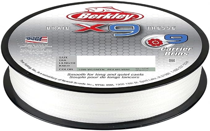 Berkley x9 Braid Fishing Line