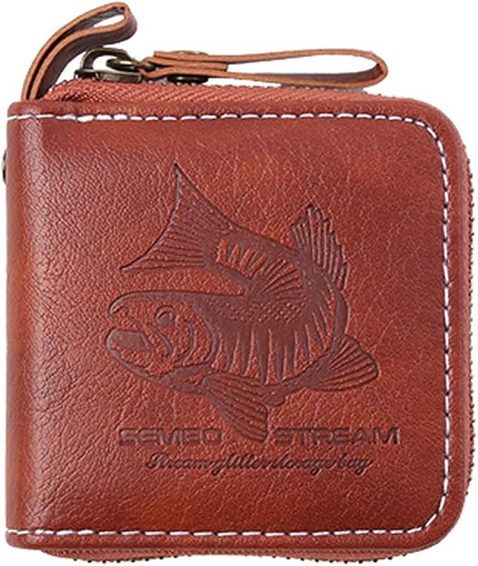 Metal Jigs Spinner Sequins Baits Bag Small Spoon Wallet Fishing Lures Bag Tackle Carry Case Fishing Accessories Small Spoon Wallet
