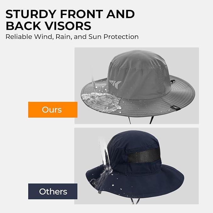 KastKing Sol Armis UPF 50 Boonie Hat - Sun Protection Hat, Fishing Hat, Beach & Hiking Hat, Paddling