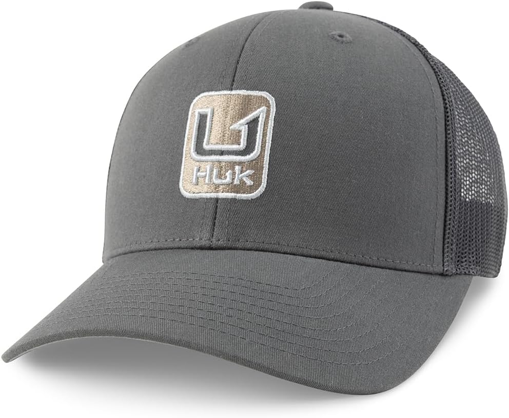 Mens Trucker Hat, Anti-Glare Snapback Fishing Hat for Men