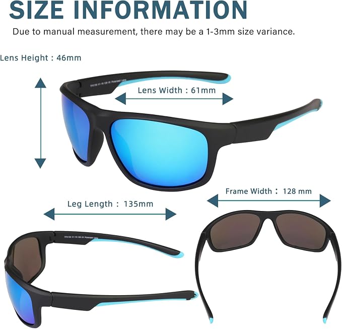 Floating Polarized Fishing Sunglasses for Men Women, Sailing Boating Gifts Beach Cool Style Glasses