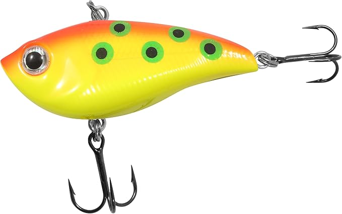 Northland Fishing Tackle Rippin' Shad Lipless Crankbait - Freshwater Fishing Oure for Bass, Walleye, Trout, & Crappie, The Perfect Bait in Nay Kit, Assorted Sizes & Colors