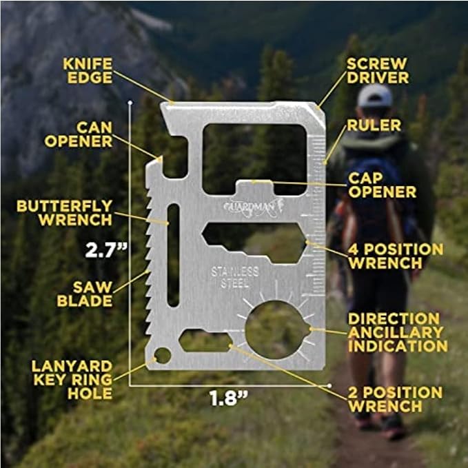 First Aid Kit & Survival First aid Kit, Includes 300 Pieces, First aid for Camping, Home, car, All Purpose kit, Emergency First aid kit, for All Activities By TRITFIT Sports