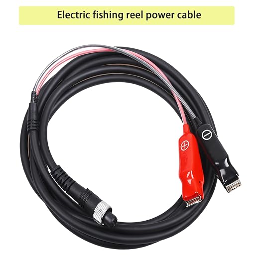 Electric Fishing Reel Line, 9.84 Foot Electric Fishing LineReel Power Cord Compatible with Daiwa Tanacom 1000, Shimano, BeastMaster, Seaborg 500MJ, and ForceMaste.(9.84ft -2Pcs)