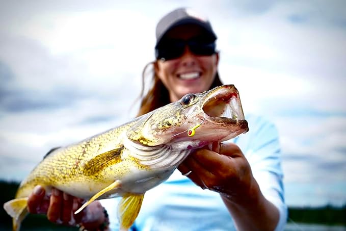 Northland Fishing Tackle Freshwater Tungsten Short Shank Fishing Jig for Bass, Walleye, Trout, and Many Others