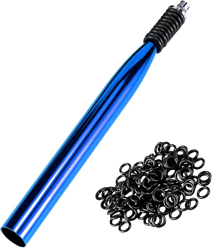 Wacky Rigging Tool, Fishing Bait Rigs, Wacky Rig Ring Tool with 70PCS Worm O-Rings, Wacky Worm Kit for Senko Neko Finesse Stick Soft Baits