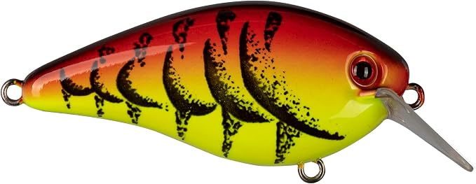 Strike King KVD 1.5 Hard Knock Fishing Lure, 3/8 oz, 3D Lifelike Eyes