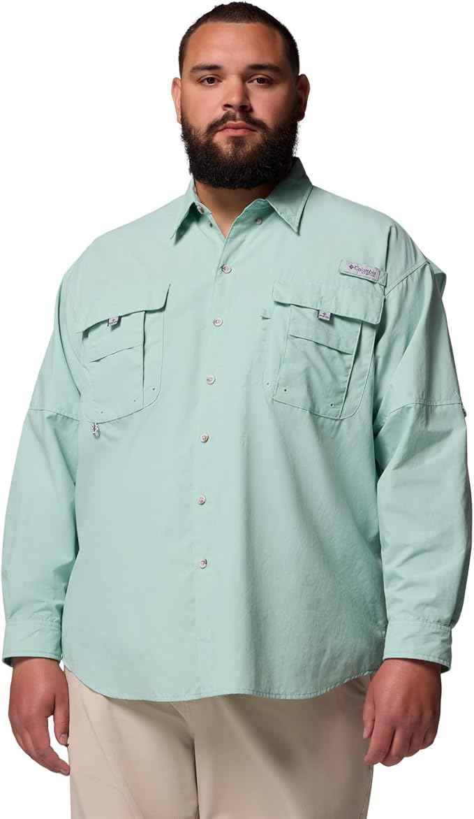 Columbia Men's PFG Bahama II Long Sleeve Fishing Shirt