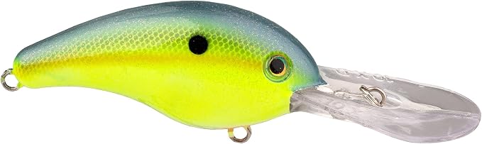 Strike King Promodel Crankbait S3 Fishing Lure, 3/8 oz, Dives to 8'