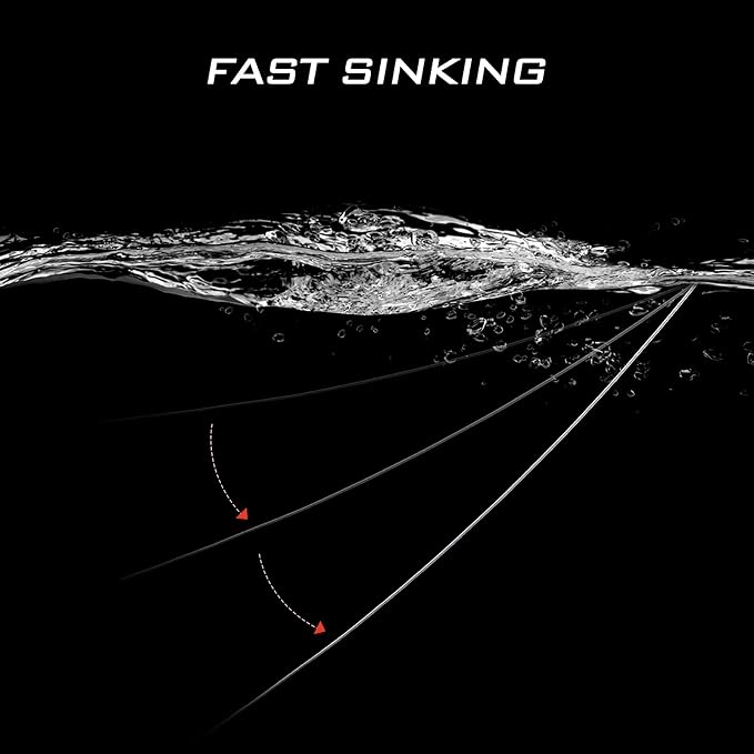 KastKing Kovert 100% Fluorocarbon Fishing Line - Clear Fishing Leader, High Sensitivity, Strong Knot Strength, Shock & Abrasion Resistant, Extreme Clarity, Ultra-Low Visibility, Fast Sinking