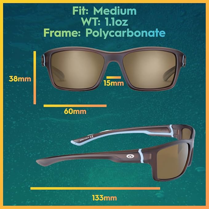 Flying Fisherman Cove Polarized Sunglasses with 100% UV Protection
