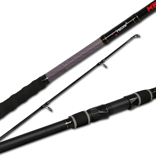 Fiblink Surf Fishing Rod 2 Piece/3 Piece Portable Travel Spinning Rod Saltwater Surf Rod (9'/10'/10'6"/12')