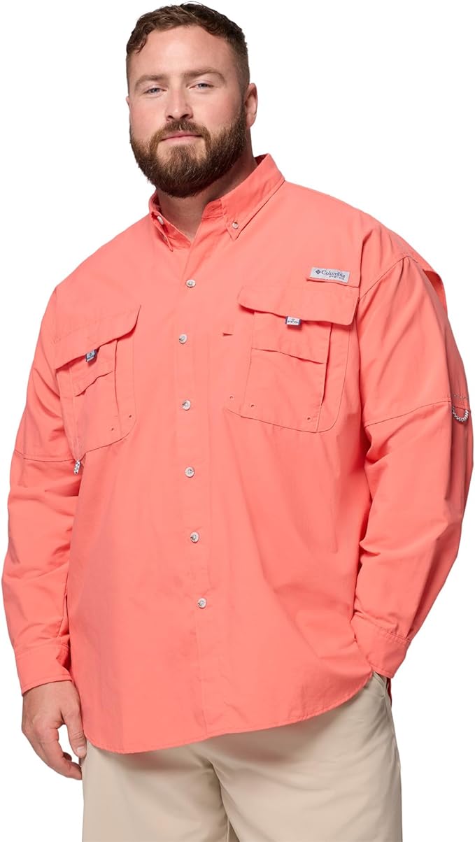 Columbia Men's PFG Bahama II Long Sleeve Fishing Shirt