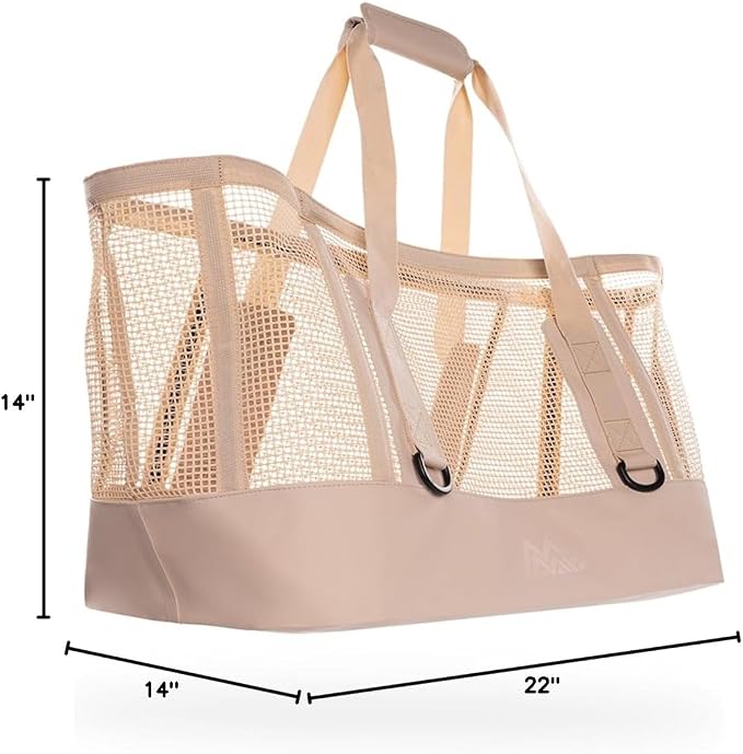 MISSION Boat Gear CASSI Heavy-Duty Outdoor Tote and Waterproof Marine-Grade Mesh Boat Bags